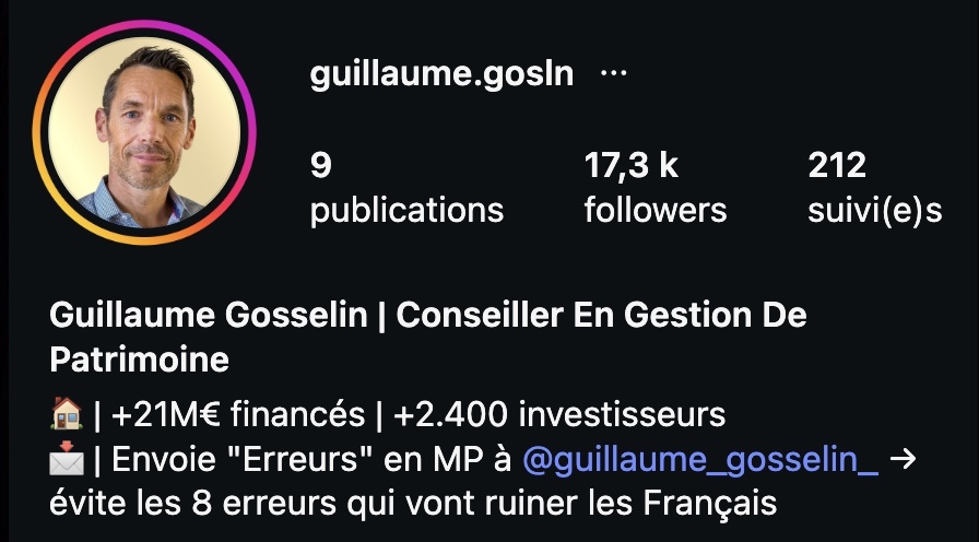 Guillaume Gosselin après