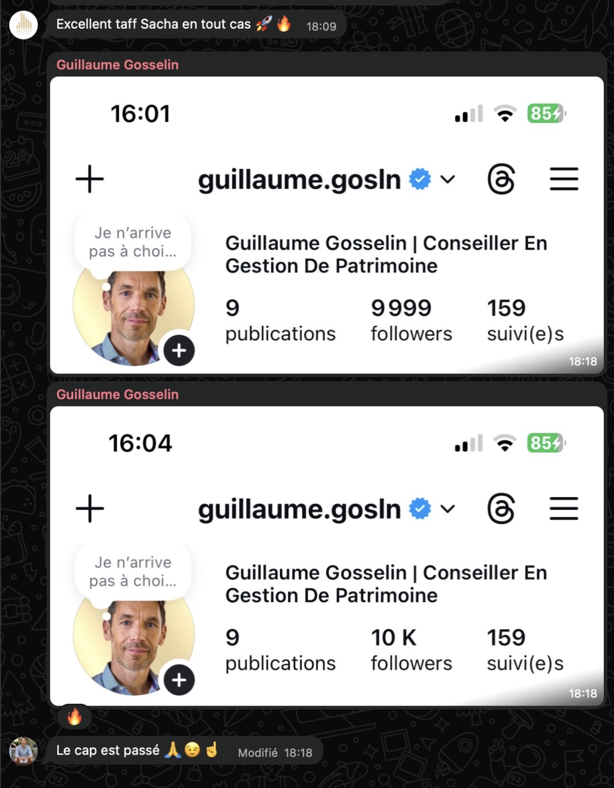 Preuve compte Guillaume 10k